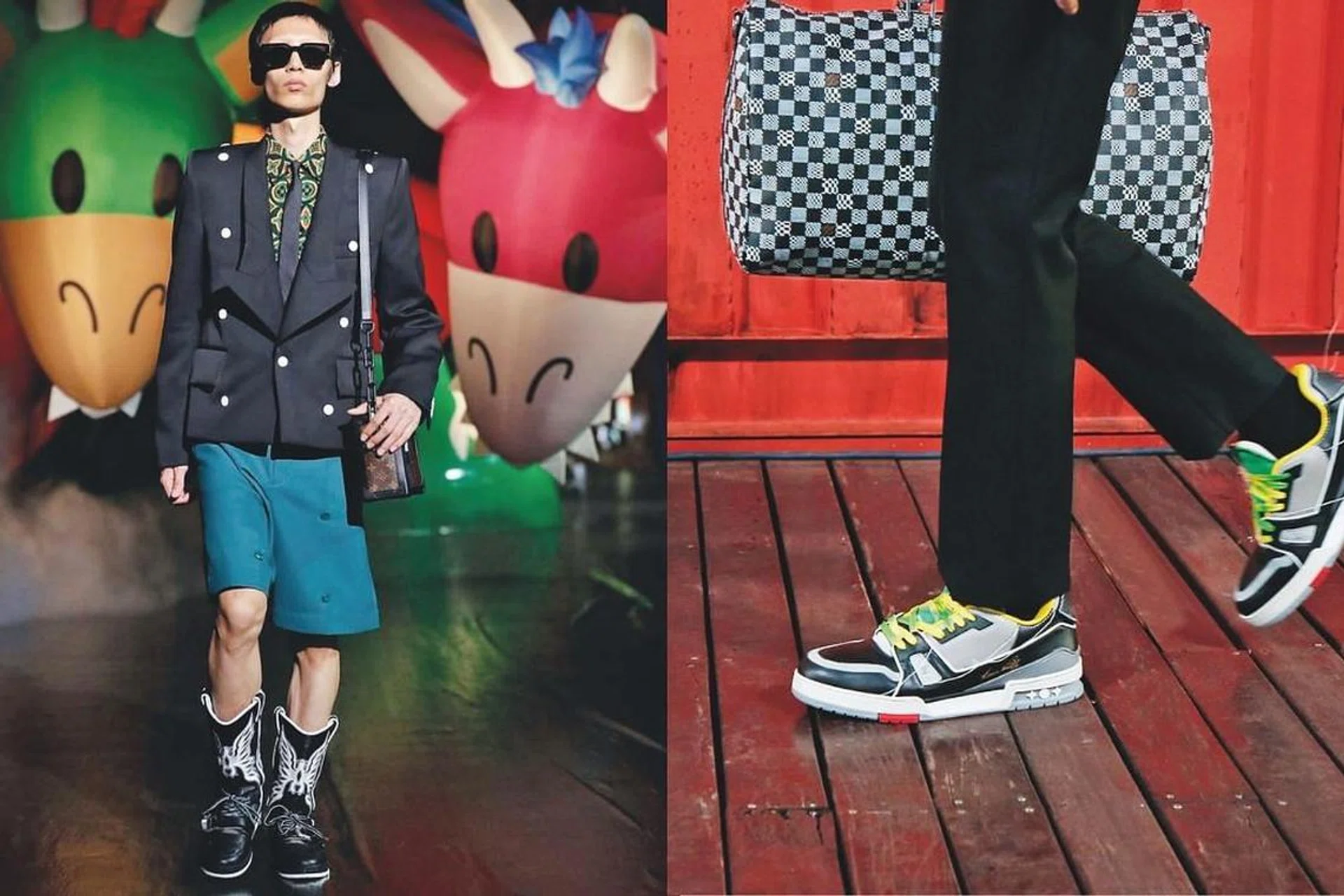 Luxury fashion upcycling