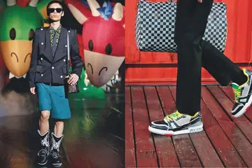 Luxury fashion upcycling