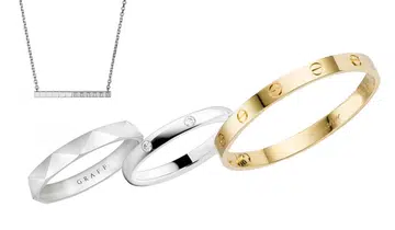 minimalistic jewellery cartier love bracelet wedding band from van cleef and arpels graff wedding band_chopard diamond necklace