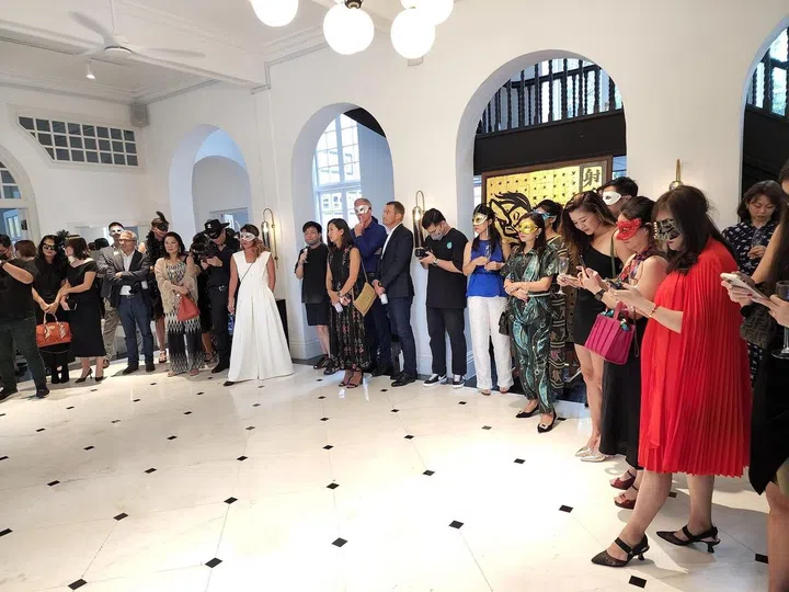 The Mysterious VIP Art Treasure Stewards Exhibit was staged in August at a black-and-white Mount Pleasant bungalow.