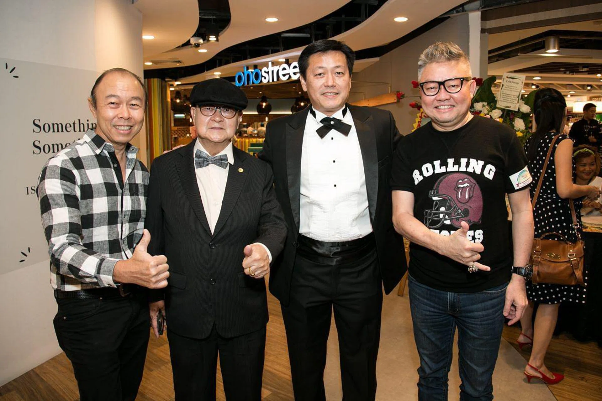 Geoff Tan, Charles Yeo, Victor Chia & Herman Lee