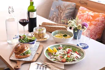 lunch spread