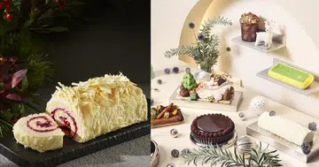 log cake