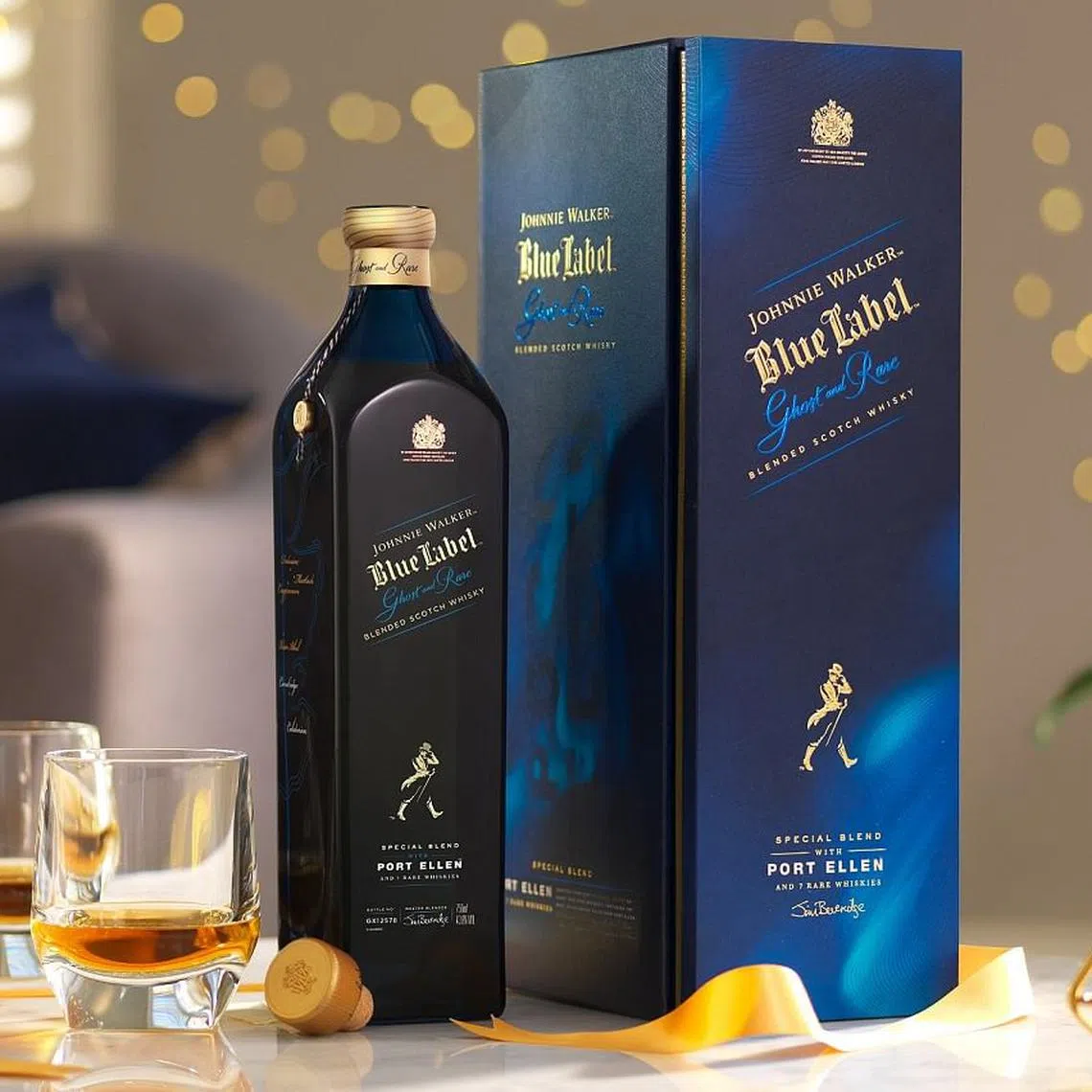 and Rare Ghost BlueLabel 希少JohnnieWalker