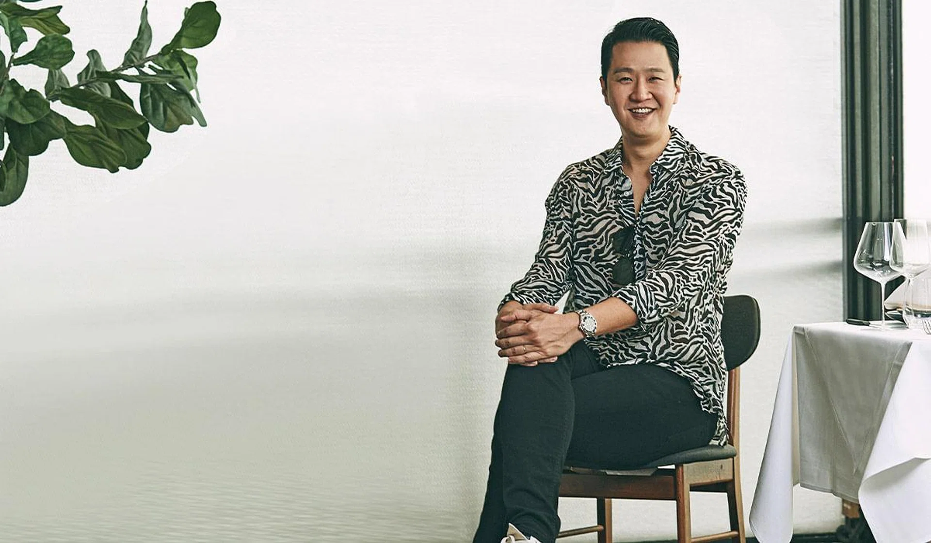 Founder of Keef the Beef, Keith Wong.