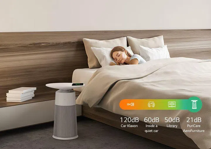 LG PuriCare Aero Furniture | best air purifier singapore