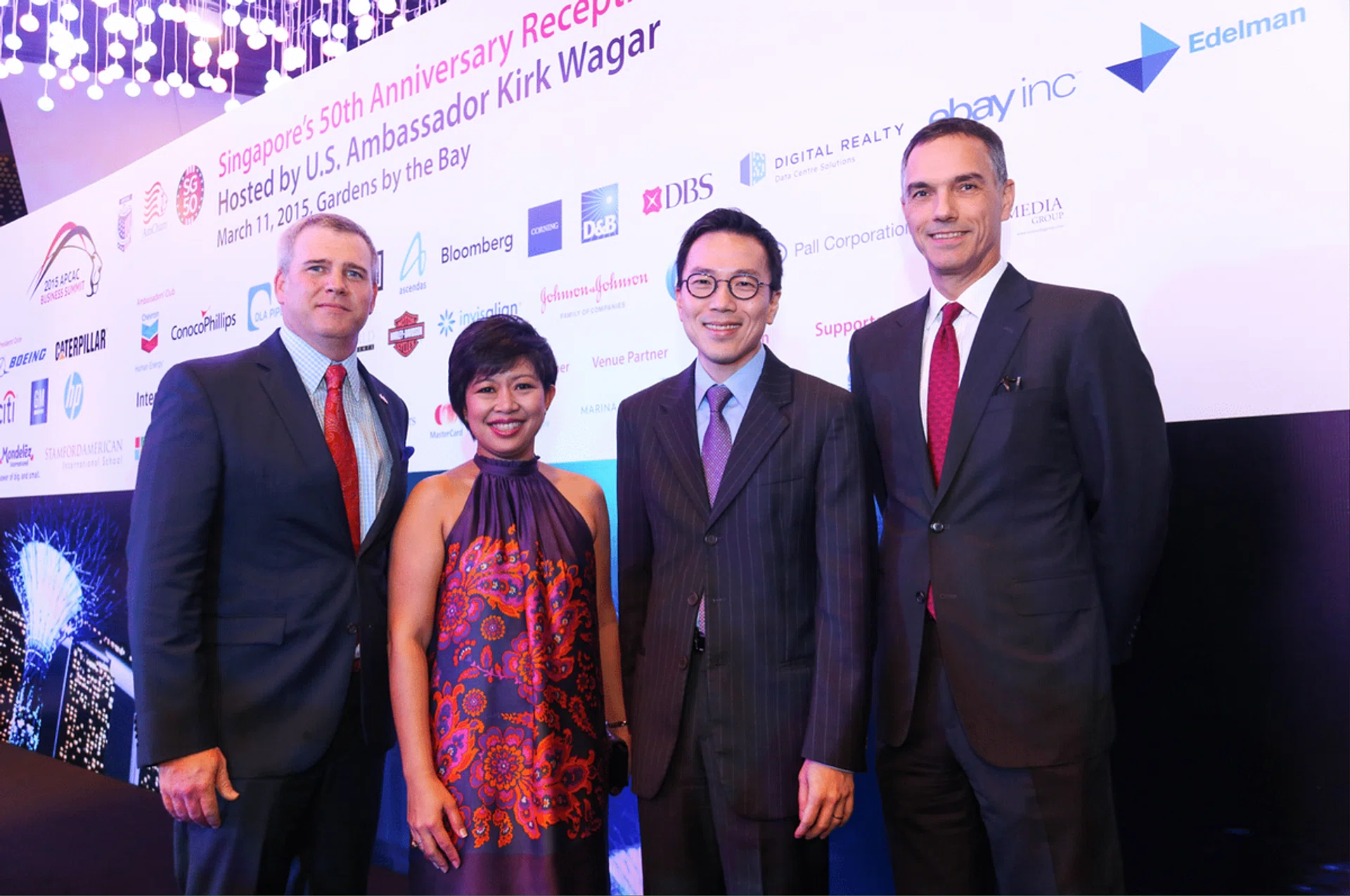 HE Kirk Wagar, Elizabeth Hernandez, Dr. Beh Swan Gin & Michael Zink

