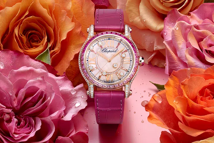 The Happy Sport Rose de Caroline watch (Credit: Chopard)