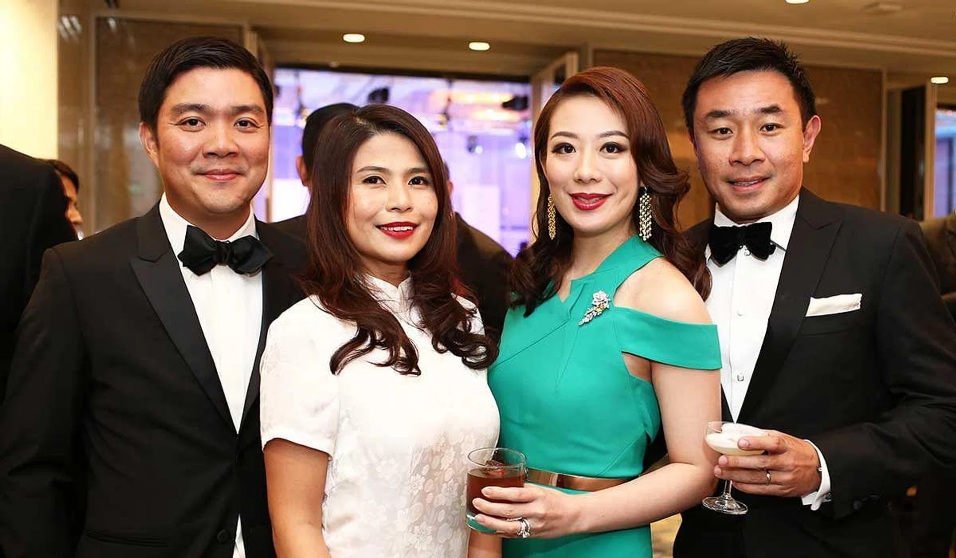 Shaun Tay, Marilyn Lum, Stephanie Lee & Choo Ken-Yi 
