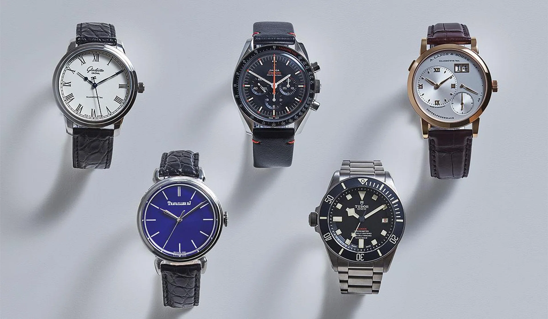 (Left to right, first row): 