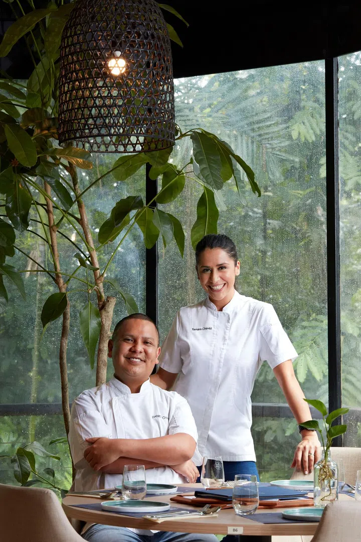 Tamara and Daniel at Canchita Peruvian