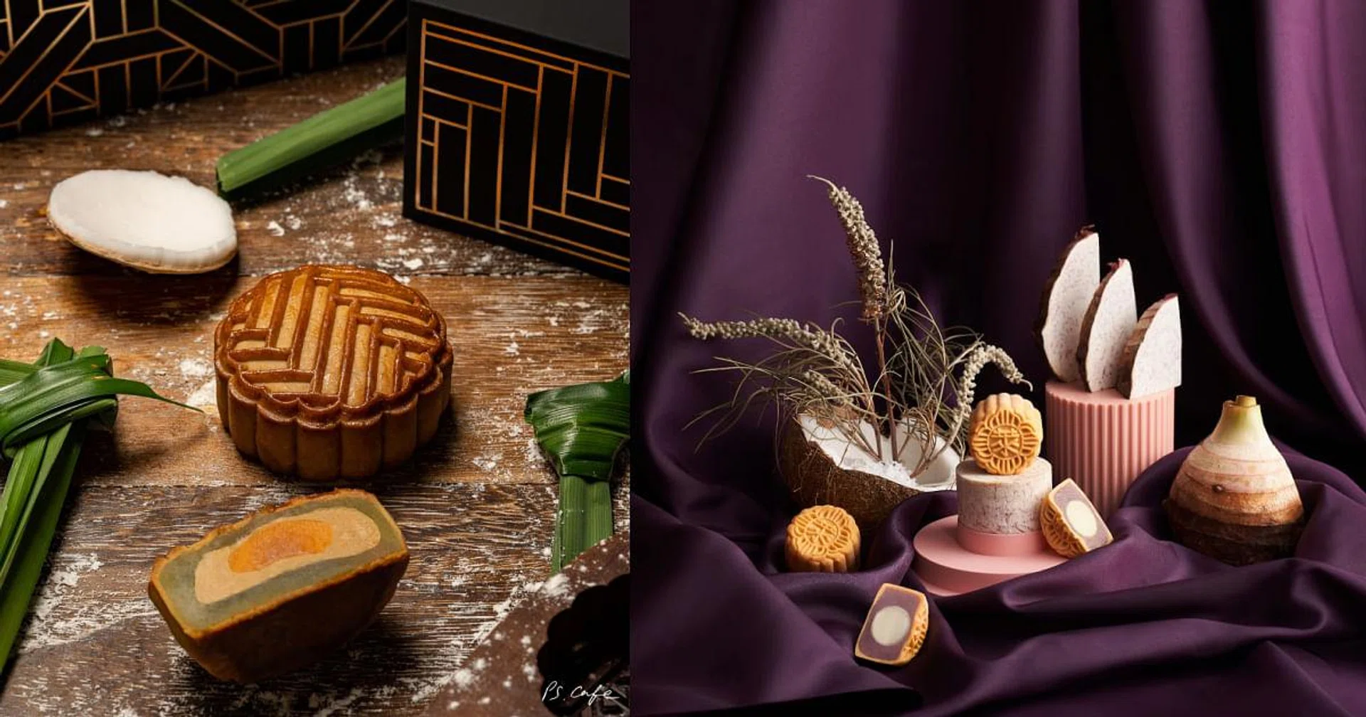 coconut mooncakes
