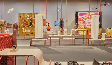 Hermès In The Making exhibition at the Marina Bay Sands Event Plaza