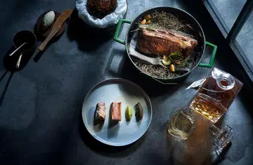Grilled Lamb, Young Jackfruit, Mint