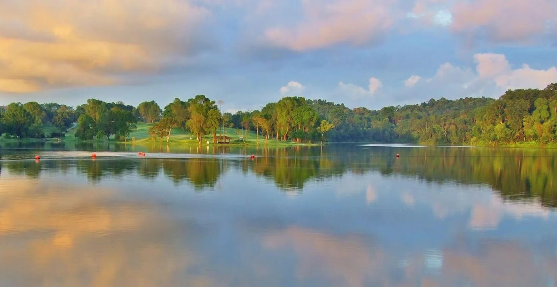 Sun rises over Singapore Island Country Club PHOTO: Flickr.com/Neil Howard