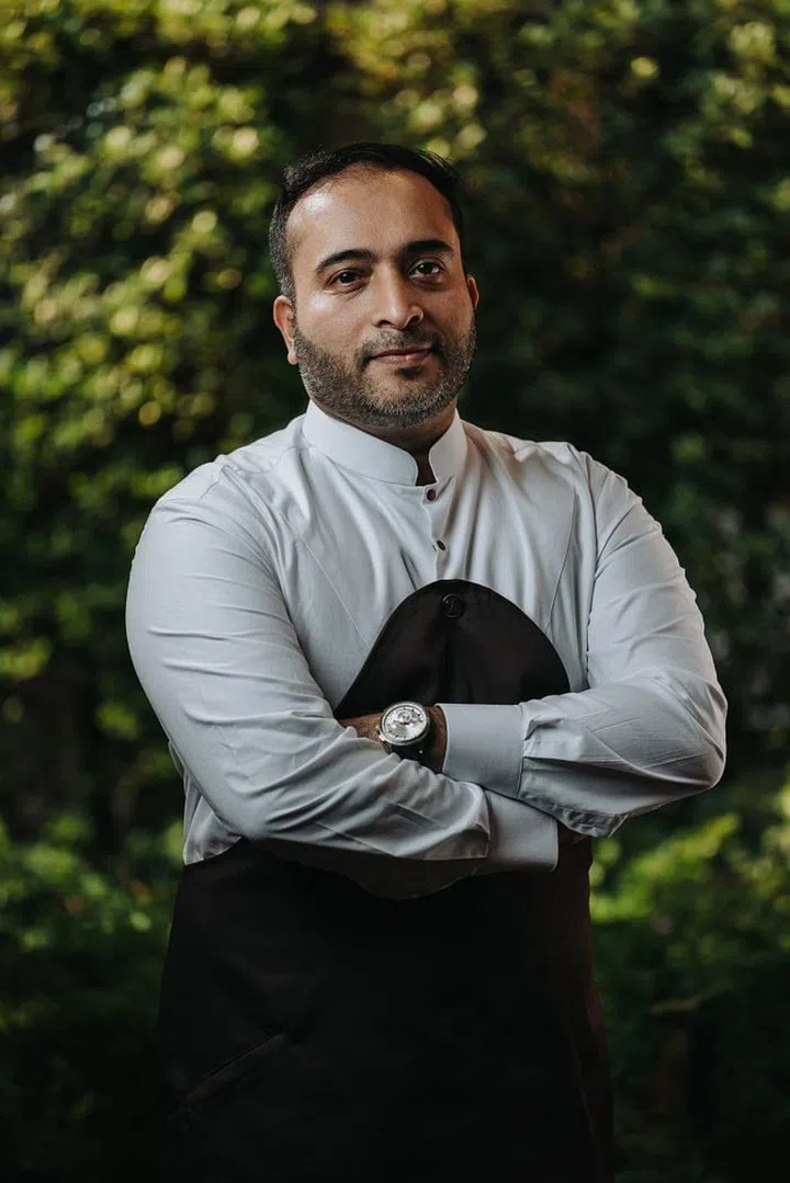 Head chef, Sachin Poojary. (Photo: Inddee, Paul Divina)