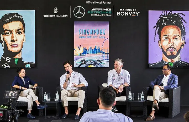 the ritz carlton singapore mercedes formula one lessons toto wolff