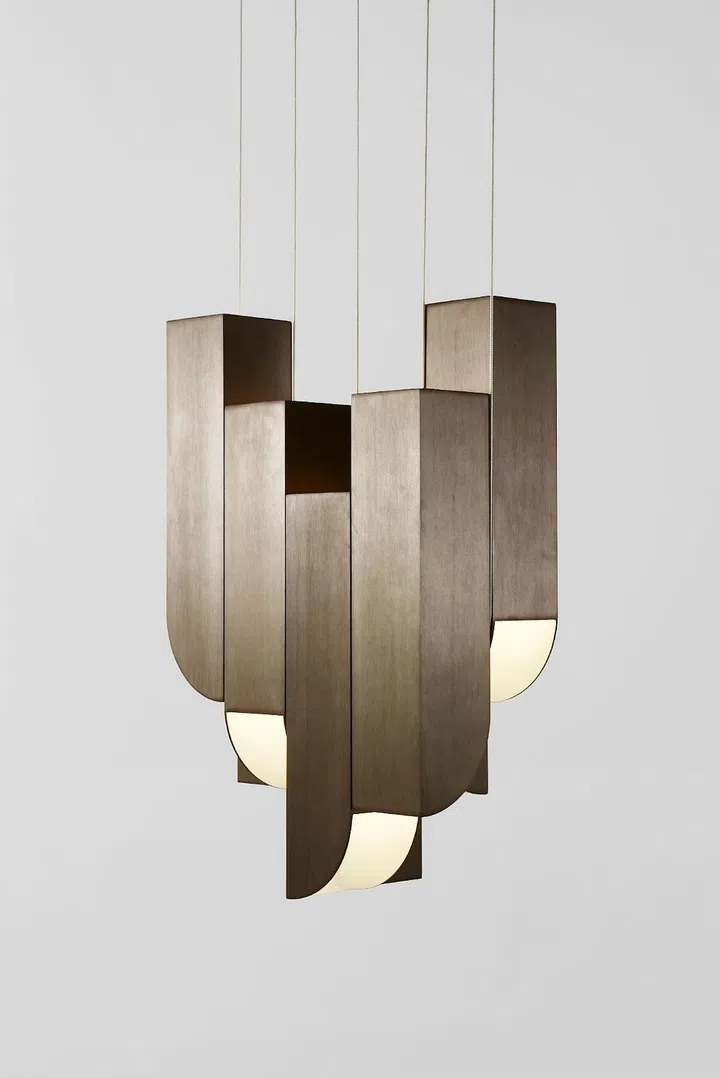 The Cora brass lamp, designed by Karl Zahn for Roll & Hill, is available from Space Furniture. (Photo: Roll & Hill)