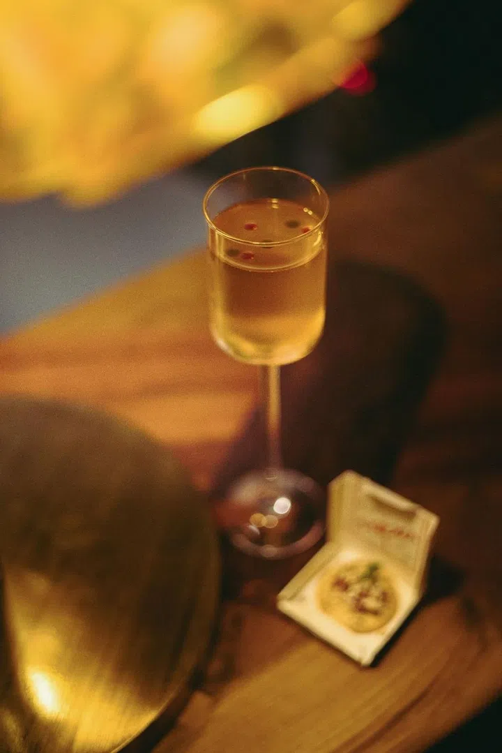 The pizza-inspired Papa’s Hut cocktail. (Photo: Papa’s)