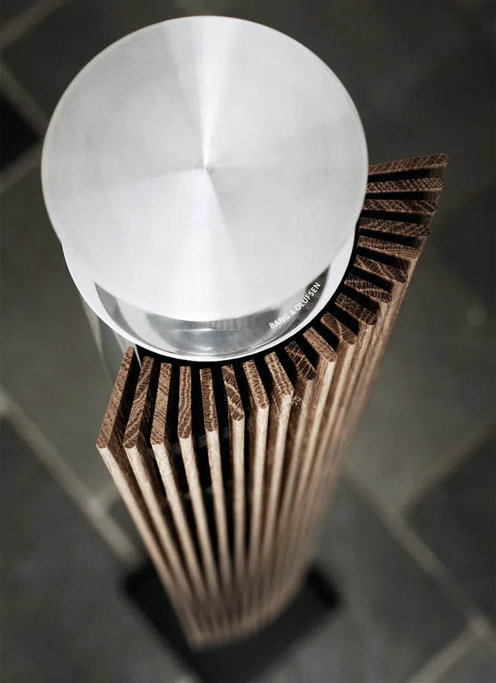 The centrepiece of the company's range of wireless speakers, the Beo Lab 18.