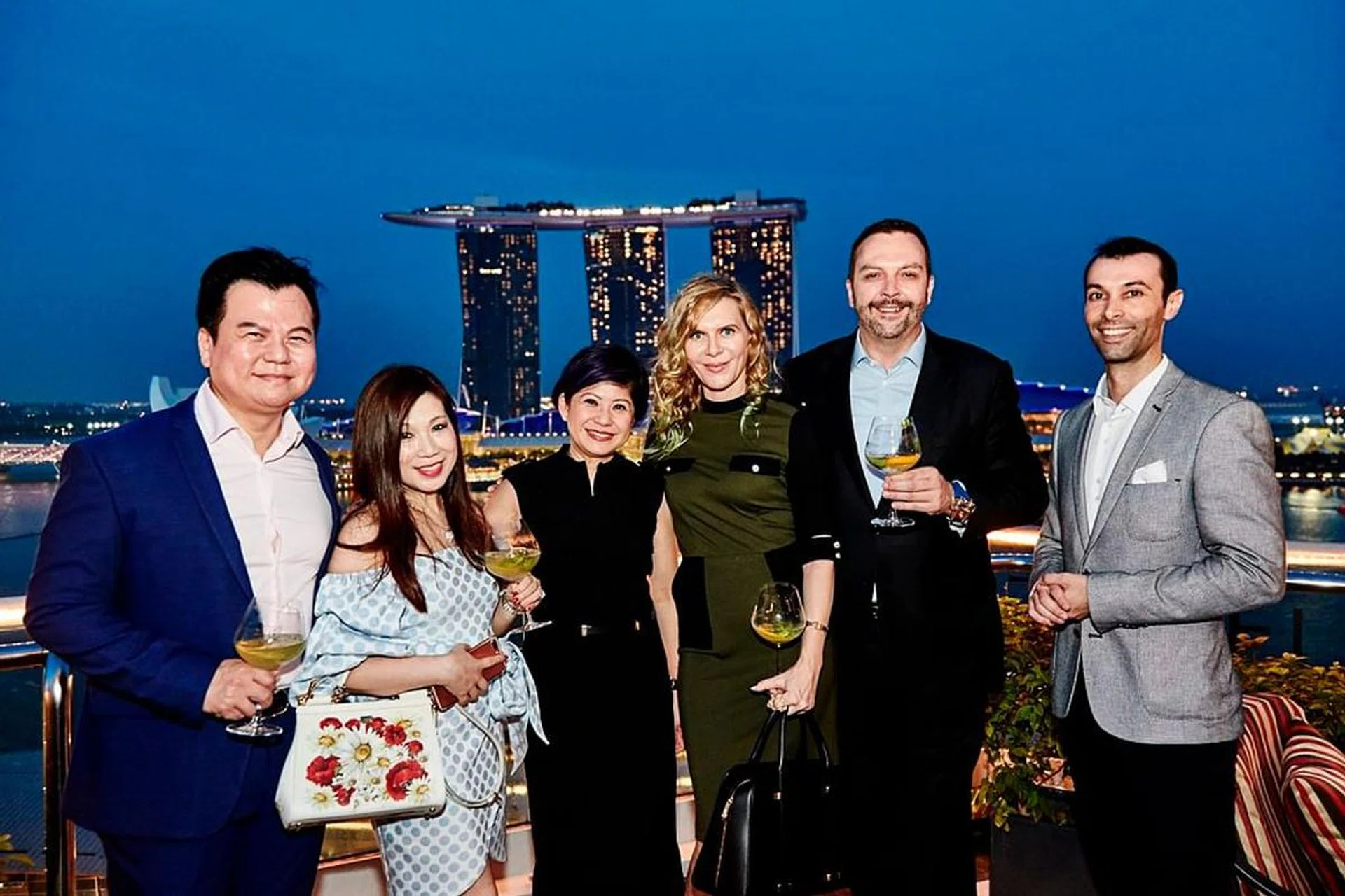 Adrian Peh, Susan Peh, Staphnie Tang, Paulina Bohm, Thomas Welte & Marco Pretat