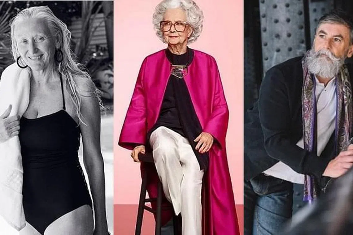 Trending in Fashion: Brands are turning to silver-haired, senior models ...