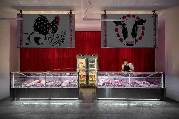 The butchery at Culina’s marketplace (Photo: Culina)