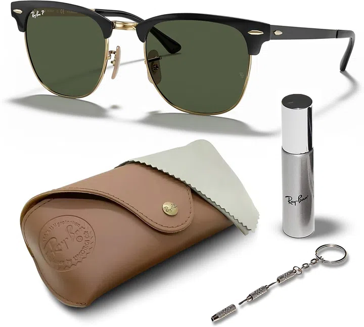 Ray-Ban Clubmaster with Eyewear Bundle Kit