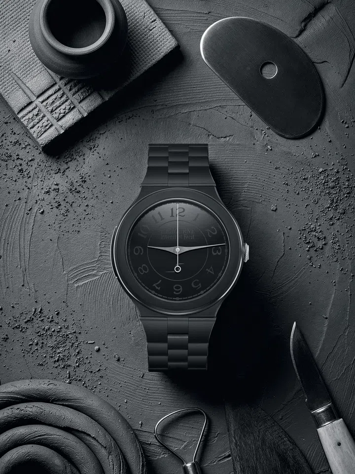 all-black watches