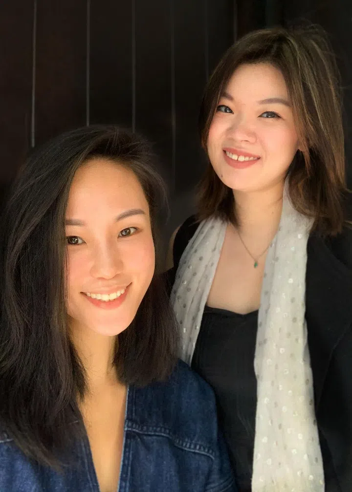 Lynn Yeow (left) and Lyla Lin.