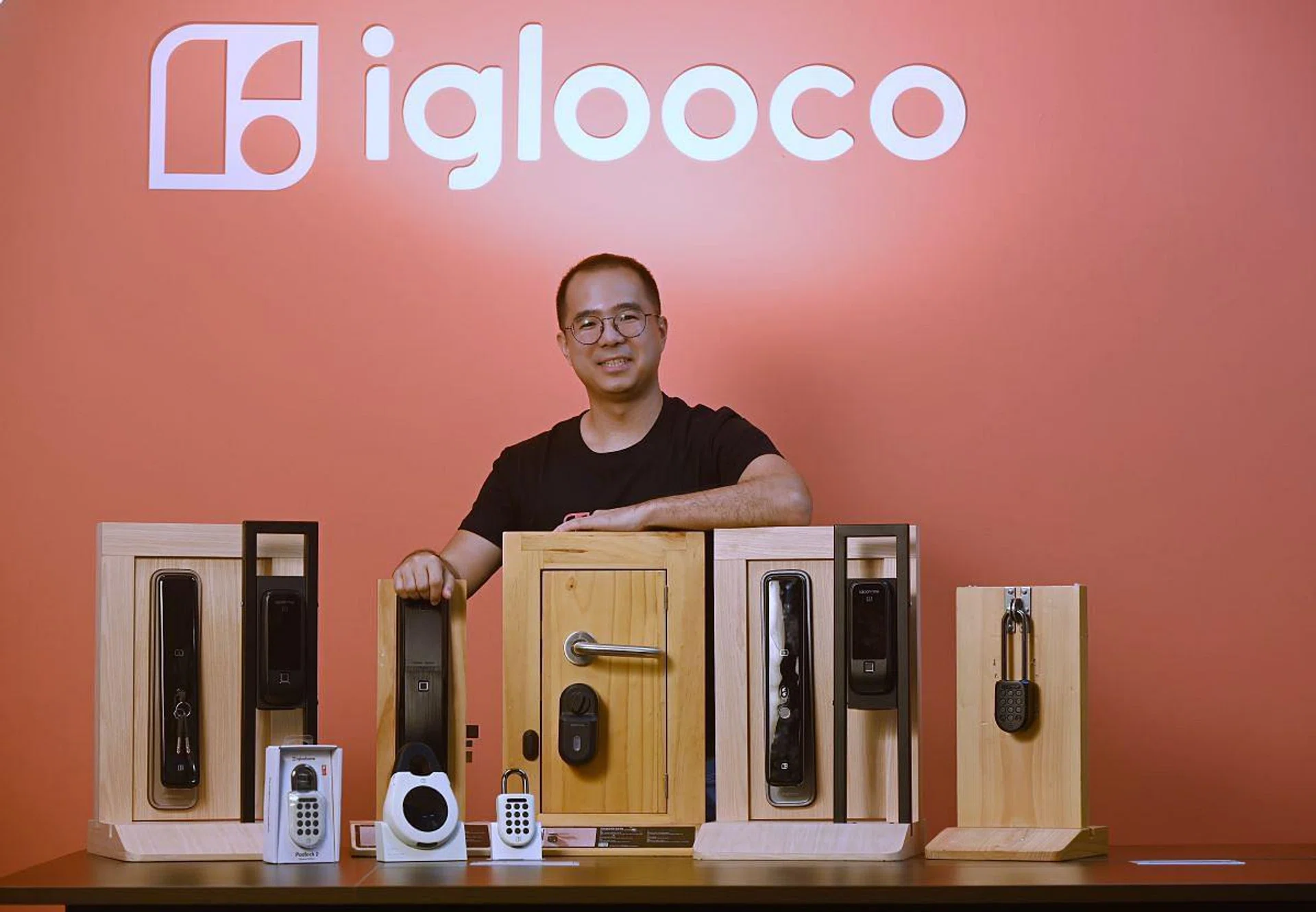 Anthony Chow, Igloo CEO  at 71 Ayer Rajah Crescent #01-25, on September 18, 2023. (Photo: SPH Media, Desmond Wee)