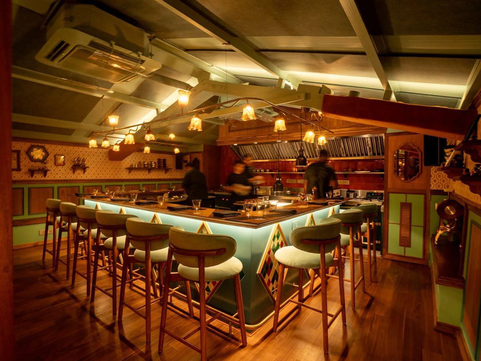 The cosy and intimate interiors of Papa’s, which only has 12 seats. (Photo: Papa’s)
