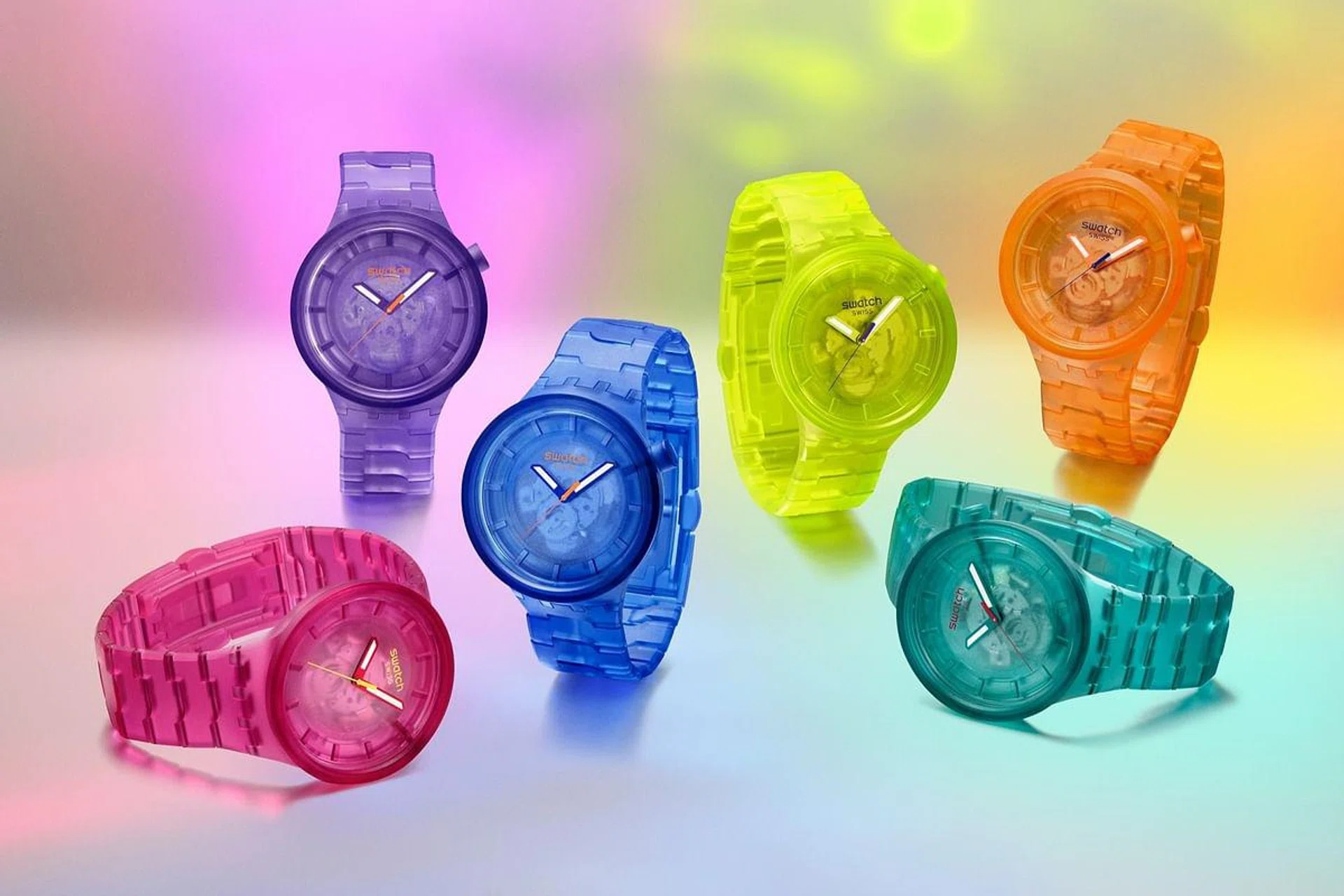 Add some fun for the summer with Swatch s new Colors of Joy Collection The Peak Magazine PEAK Singapore