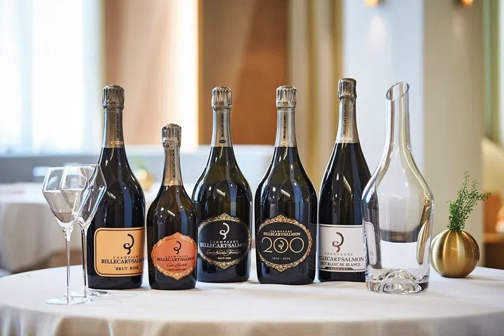 STAR- STUDDED CAST The house’s champagnes have consistently earned 90- plus points in reviews and the favour of independent wine critics.