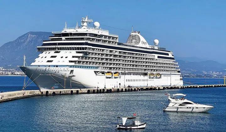 The 10-deck Regent Seven Seas Explorer  accommodates 732 guests and 567 crew. (Photo: Karen Tee)