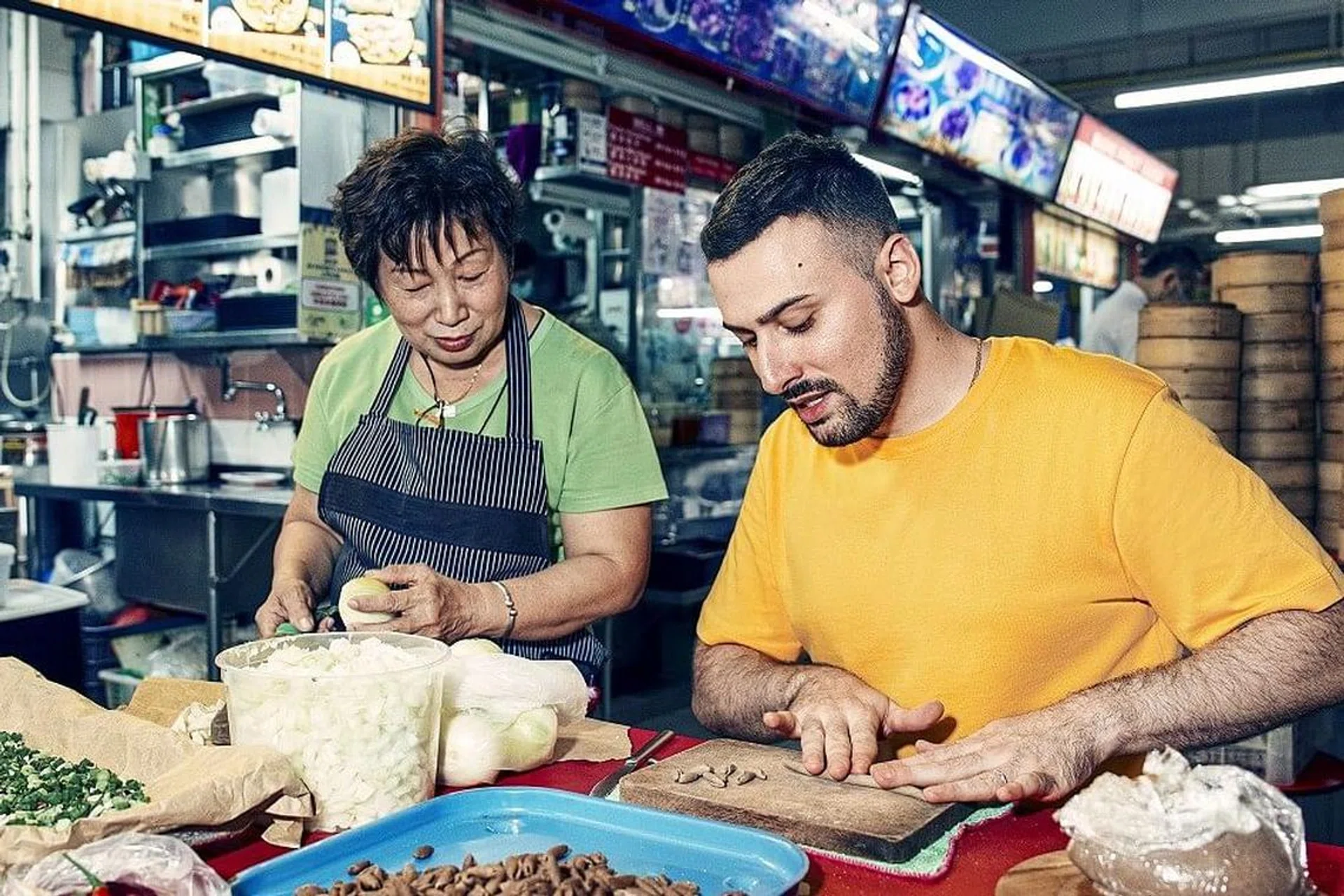 pasta italian nudedles.4 handmade Michelin Chef Febbrile Mirko hawker stall collaboration pop-up takeover chinatown singapore