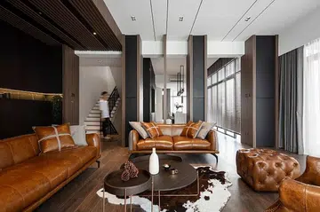 luxury homes gradient monochrome palette