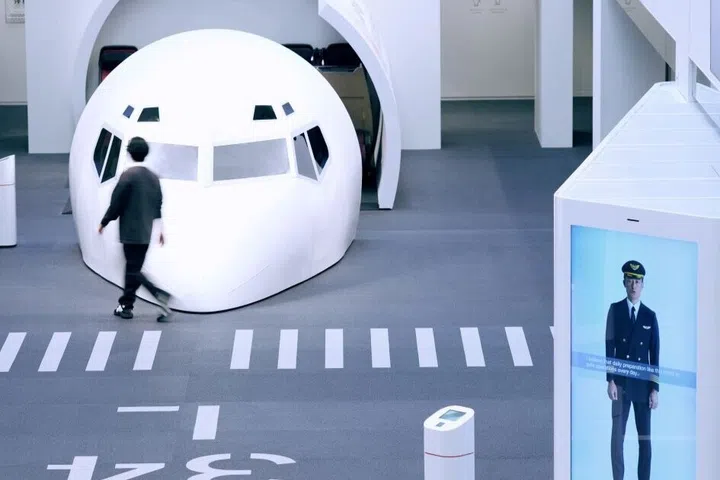 Visitors can explore aviation history at Haneda Airport’s JAL Sky Museum, where flight simulators and hangar tours offer an engaging finale before departure.