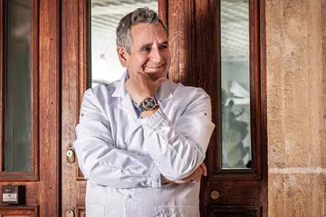 Jean-Marie Schaller, the owner and creative director of the revived Louis Moinet brand