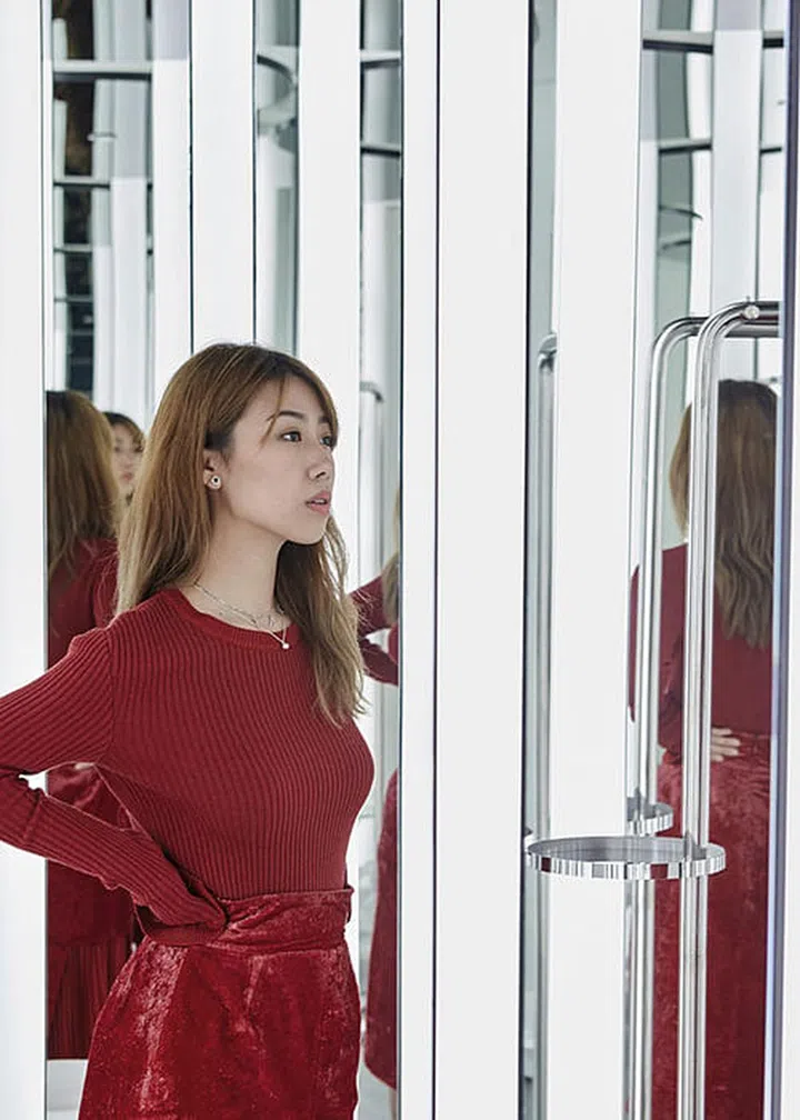 Mae Tan, 22, marketing creative at Surrender