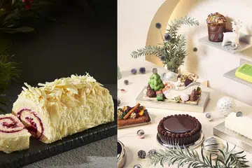 log cake