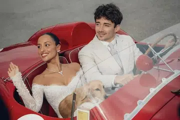 Charles Leclerc luxury wedding style