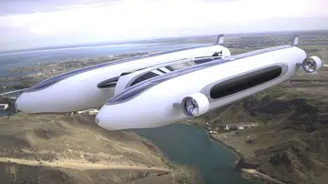 Flying yacht by Lazzarini Design Studio