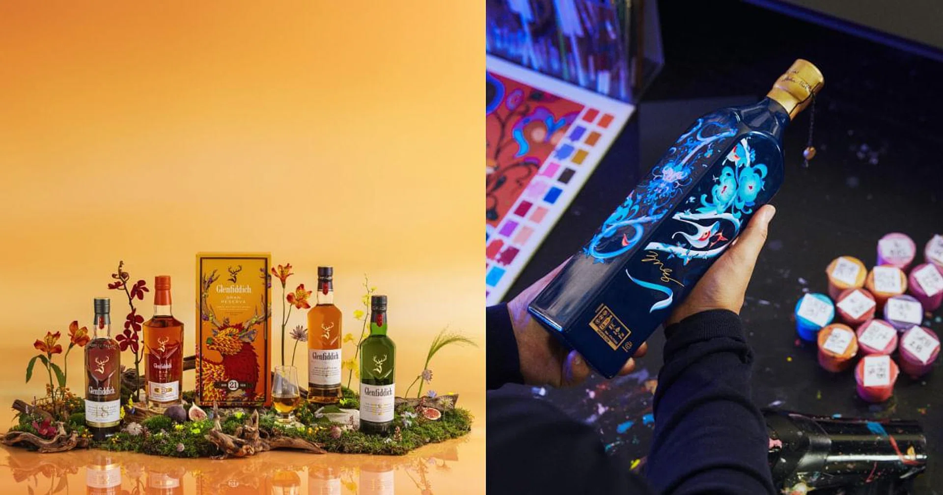 Photos: Glenfiddich, Johnnie Walker