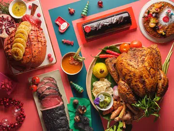 Festive Takeaways sheraton hotel asam pedas roasted turkey christmas