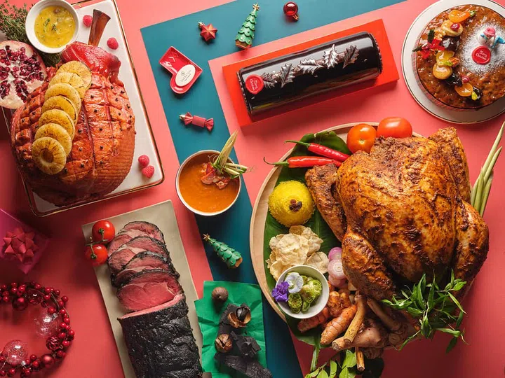 Festive Takeaways sheraton hotel asam pedas roasted turkey christmas