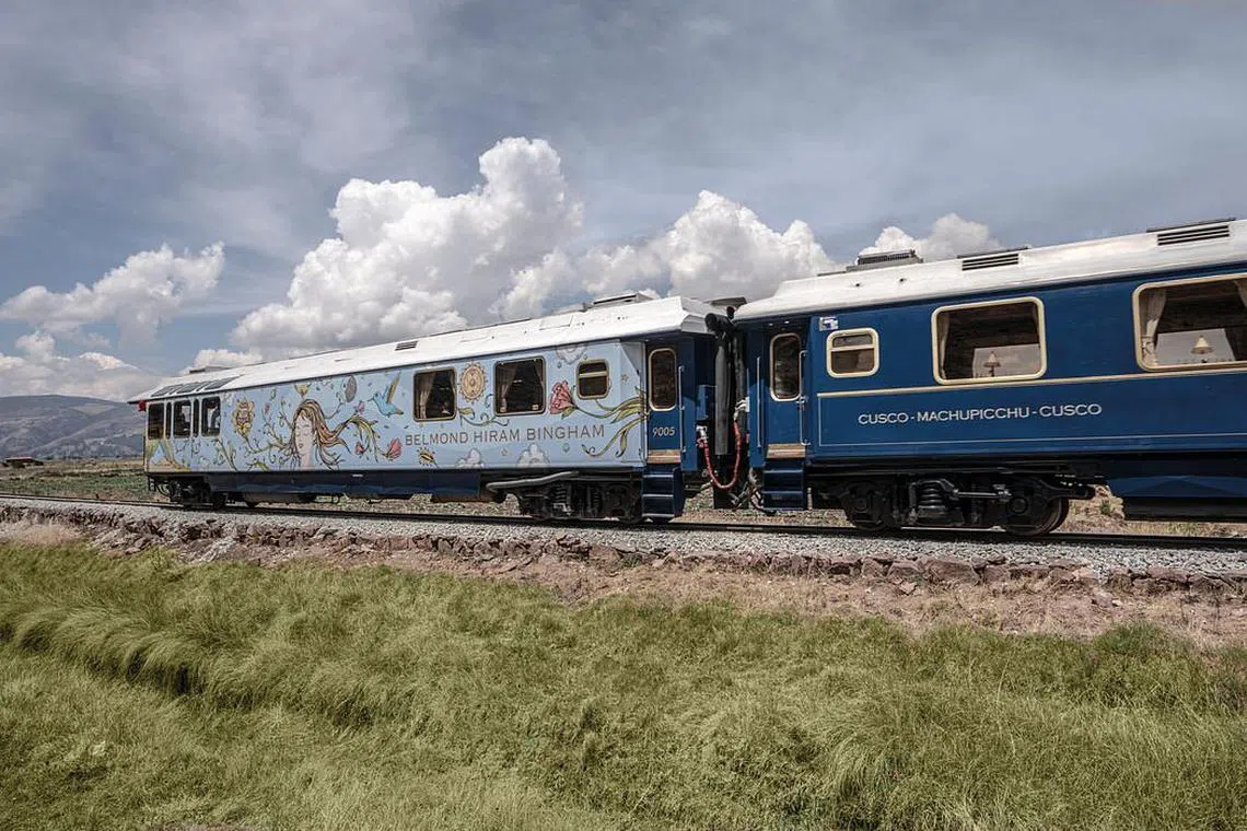 Belmond's luxury rail ride in Peru launches refreshing art experience ...