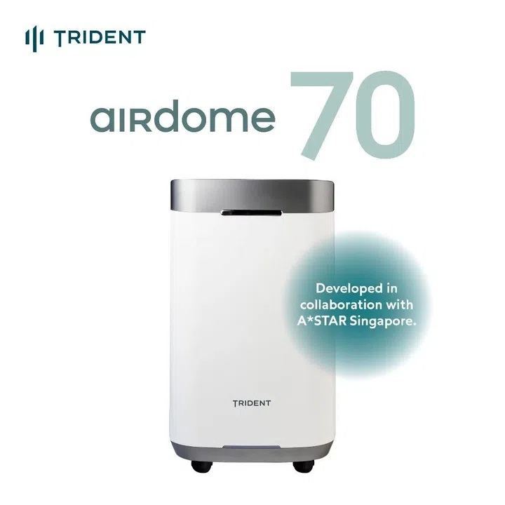 Trident AirDome 70 White | best air purifier singapore