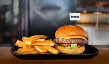Impossible BSK Burger from Bread Street Kitchen