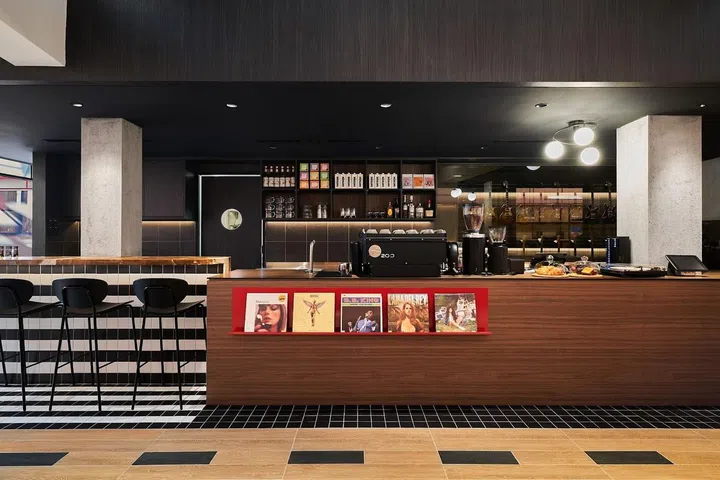 Open until 10pm daily, the in-house cafe provides a cosy hangout for music lovers, and is great for couples on date nights. (Photo: Caldecott Music Group)